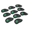 10 PCS Golf Club Head Covers Four Leaf Clover Pattern