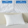 Waterproof Pillow Protectors,Protective Pillow Covers with Zipper,Allergen dust Proof Encasement,Stangard