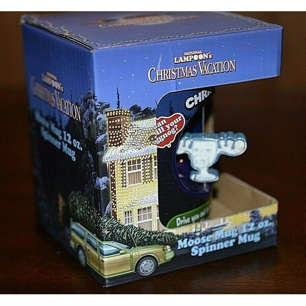 Christmas Vacation National Lampoon's Cousin Eddie's Moose Spinner Mug,12 fluid
