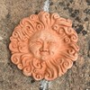 Toocook Handmade Terracotta Sun for Garden and Home Decor, Unique