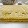 Lions Bath Mat Sets 2 Piece - Jacquard Greek Key