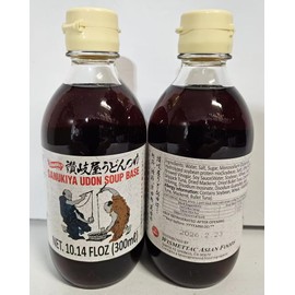 Sanukiya Udon Soup Base 10.14fl oz 300ml (2 Bottles)