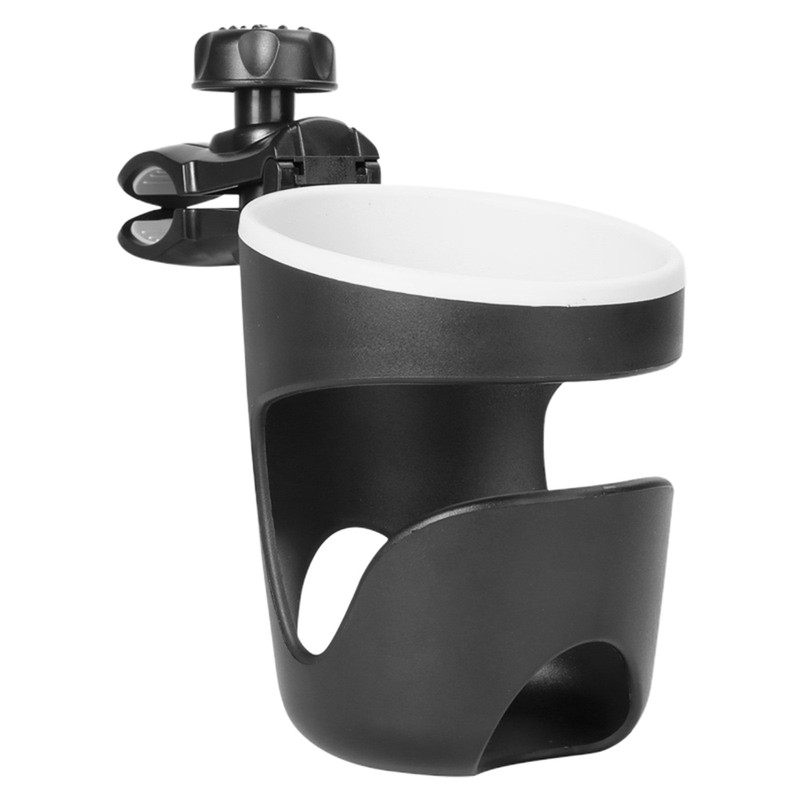 Pram Cup Holder 360 Degree Rotating Stroller Drink Holders Universal