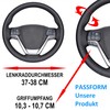 Steering Wheel Cover PU Leather Car Steering Wheel Cover for