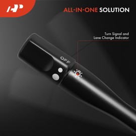 A-Premium Headlight Dimmer Switch Lever Compatible with Honda Civic 1989-1991, CRX 1989-1991, Acura Integra 1990-1993