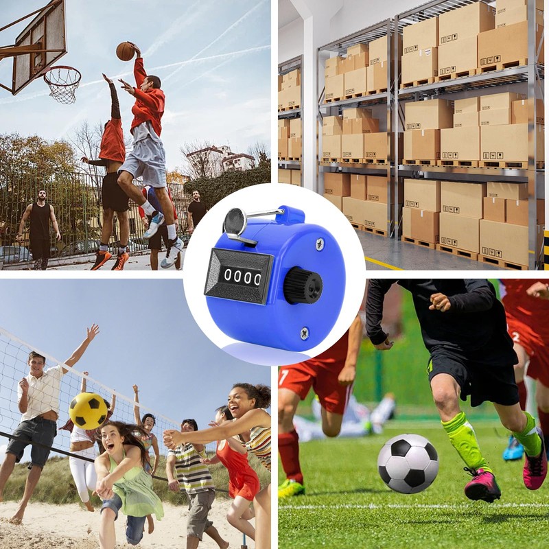 LICQIC 4-digit Clicker Counter, Handheld Counters, Tally Counter, for Counting,