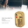 Slider Stress Relief Toy Triple Layered Portable Magnetic Push Clicker