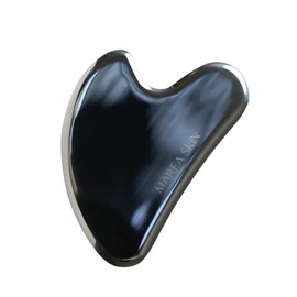 Gua Sha Marea Skin de Acero Inoxidable | Tonifica Músculos faciales, Rejuvenece tu Piel | Elimina Signos de Envejecimiento, Elimina Arrugas, Herramienta Profesional para Terapia Facial | Club Marea