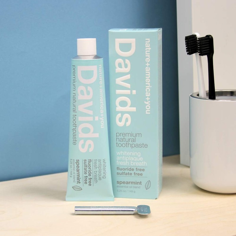 David Whitening Tooth Paste (Spearmint) 5.1 oz (149 g)