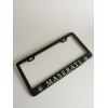 Super Car Gear Maserati White Lettering Real Carbon Fiber License