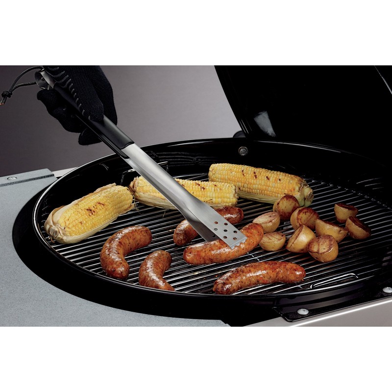 Weber 6681 Essentials Stainless Steel Tongs, Multicolor