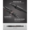 Nicpro 0.7 mm Mechanical Pencil Set with Case, 3PCS MP2000