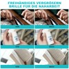 SKYWAY 2 Pack 160% Lupenbrille mit LED Licht Lupe Brillen