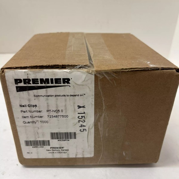 PREMIER NAIL CLIPS PART# PT-NC5.0 box of 1,000