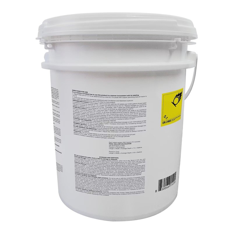 PROFELIZ Chlorine Tablets 3 Inch for Swimming Pools, Kills Bacteria