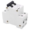 2P Miniature Circuit Breaker DIN Rail Mount Disconnect Switch for