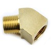 MaxLine Rapid Air 45 Degree 1/2" NPT Pipe Thread Brass Street Elbow Fitting 50131