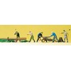 Preiser 10495 Lumberjacks with Tree Trunks (5)
