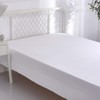 Bed Sheet Flat Sheet Single White (150cm x 250cm) Commercial
