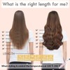 YDDM Tape-In Real Hair Extensions, 20 Pieces, 55 cm, 50