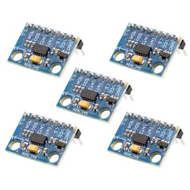 ADXL345 Module 5 Pieces Accelerometer 3-Axis Accelerometer GY-291 Digital Gravity Sensor Module IIC/SPI Transmission for Arduino Ra-Pi
