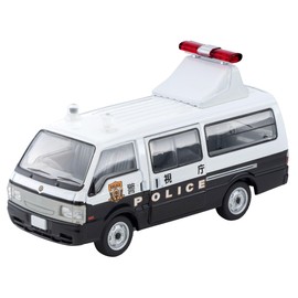 Tomica Limited Vintage Neo 1/64 LV-N309a Mazda Bongo Bloni Van Guiding Sign Car Police Department Finished Product