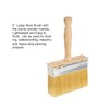 BKTLCAU Deck Brush for Deck Stain Applicator，5” Paint Brush for