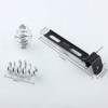 Szmsmy Motorcycle Solo Seat 3" Bracket Spring Mount Kit for