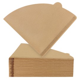 Clinuse Cone Coffee Filters #2, 200 Count Unbleached Size 02 Coffee Filter, Disposable Natural Paper Filters 2-4 Cup, 02 Cone Filters for Pour Over and Drip Coffee Maker