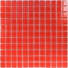 Glass Mosaic Tiles Red