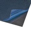 sourcing map Carbon Fibre Plate Replacement 250 mm x 100