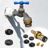 XBVV 106 PCS Faucet Washer Assortment Kit with Assorted Flat