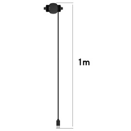 E ECSEM Charging Cable for MagicBand Plus/MagicBand+ Replacement USB Magnetic Charger Fast Charging Dock Cord (USB A + Type C, 3.3FT)