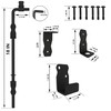 Sdstone 18 Inch Heavy Duty Cane Bolt Gate Drop Rod,Gate