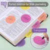 Mr. Pen- Transparent Sticky Notes, 200 Pcs, Sunset Set, Round