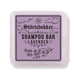 Störtebekker® Premium Solid Shampoo Lavender - Handmade Vegan Shampoo for Men & Women - Scented Shower Care for Skin and Hair - Solid Moisturising Shampoo - Shampoo Bar