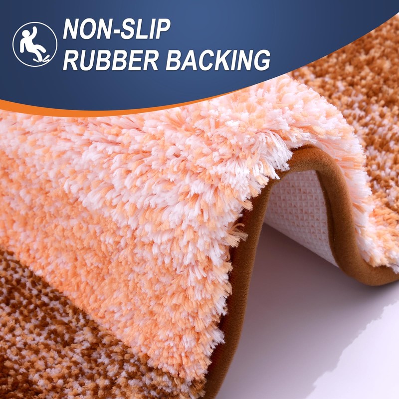 OLANLY OLANLY Bathroom Rugs Mat 36x24, Extra Soft Absorbent Microfiber