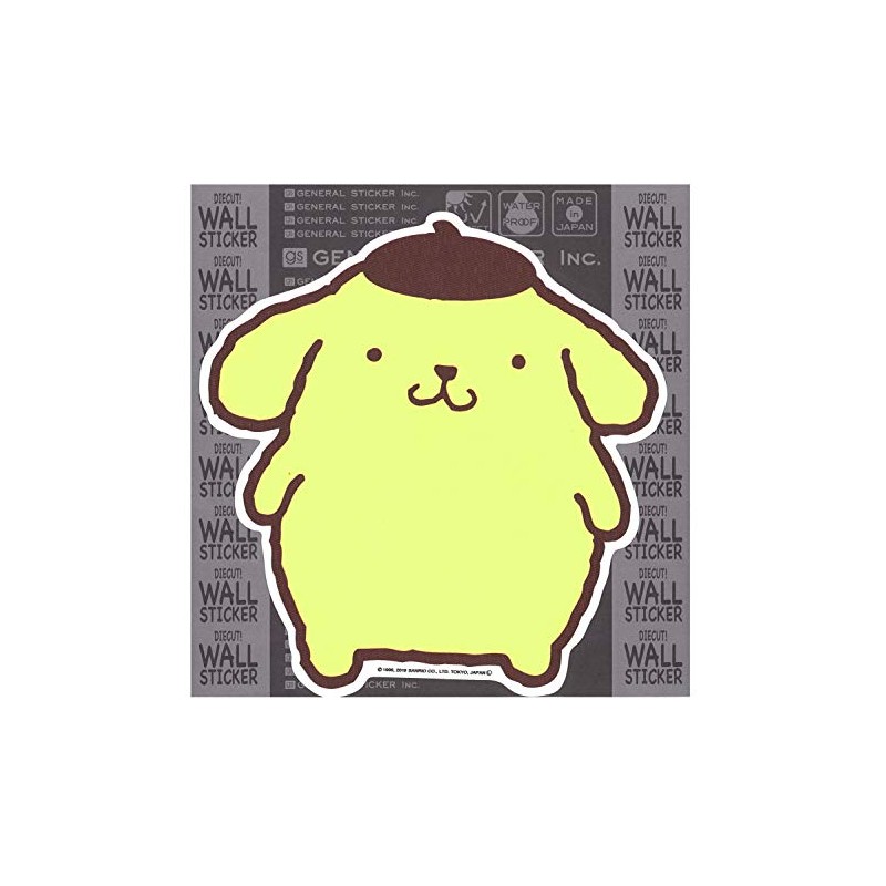 General Sticker Pompompurin [Home Decor Sticker] Die Cut Wall Sticker