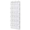 Suacculent Over Door Shoe Organiser, 24 Large Mesh Pockets &