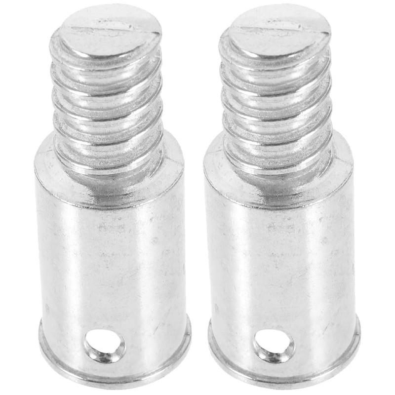 Healifty 2-Pack Stainless Steel Threaded Connection Parts 1 Inch Threaded