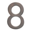 Architectural Mailboxes 3585DC-8 Brass 5-Inch Floating House Number 8, Dark Aged Copper