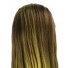 Gradient Wig Hair Mannequin Head Hairdressing Styling Training Braiding Doll