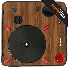 Numark PT 01 Scratch Skin | Wood 2 | Protective Decal | StyleFlip Skins