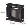 Kitchen Knives Chopstick Rack with Draining Tray Wall Mounted Multifunctional