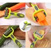 Multi 3-in-1 Vegetable Peeler Set - for Potato, Carrot, Cucumber,