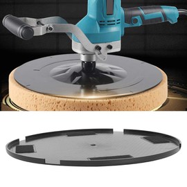 Electric Trowel Wall Smoothing Polishing Machine Hard Trowelling Plate, 37.5cm Wall Smoothing Machine Hard Plastic Wiper for Concrete Cement Mortar Trowel Tool, Strong Adhesion