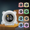 Etigood Cute Alarm Clock, Cute Cartoon Animal Deer/Sheep/Puppy/Eggs/Tigers-Shaped OK to