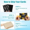 200 Pack Trading Card Shipping Protector Coolrunner 3.5" x 4.5"