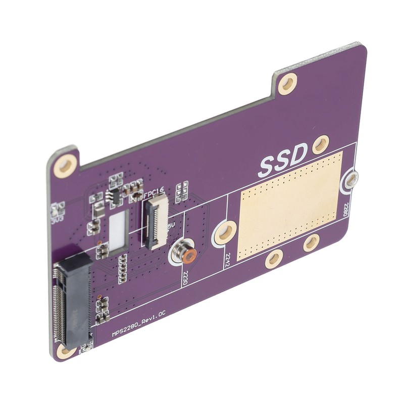 PCIe to M.2 NVMe SSD Expansion Board Support Gen3 SSD