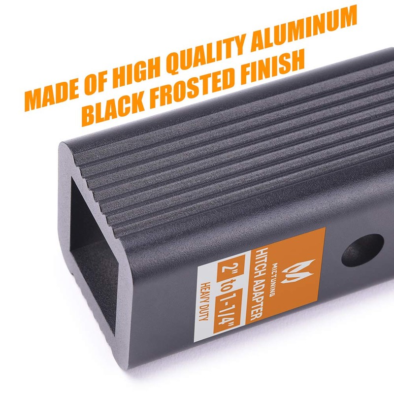 MICTUNING 2 inches Class III/IV to 1-1/4 inches Class I/II
